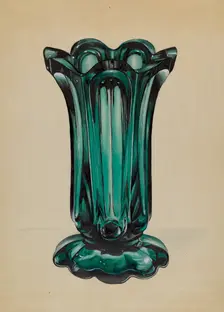 Vase, c. 1937. Creator: John Tarantino