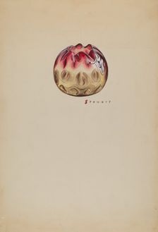 Vase, c. 1937. Creator: Robert Stewart