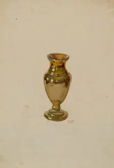 Vase, c. 1938. Creator: Eileen Knox