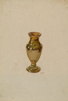 Vase, c. 1938. Creator: Eileen Knox
