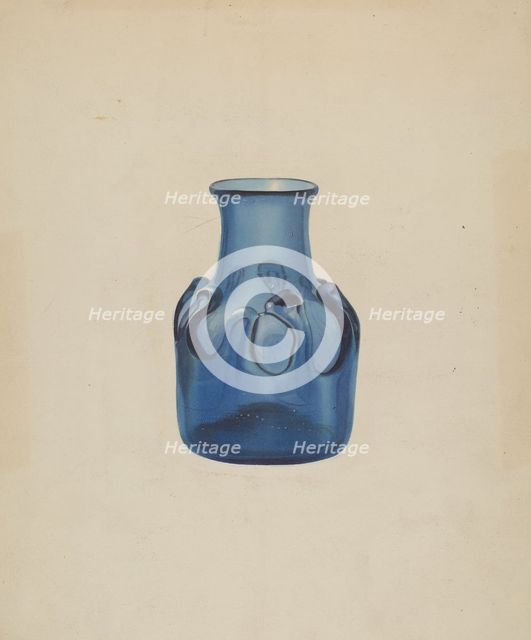 Vase, c. 1938. Creator: Isidore Steinberg.