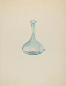 Vase, c. 1938. Creator: Isidore Steinberg