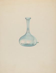 Vase, c. 1938. Creator: Isidore Steinberg
