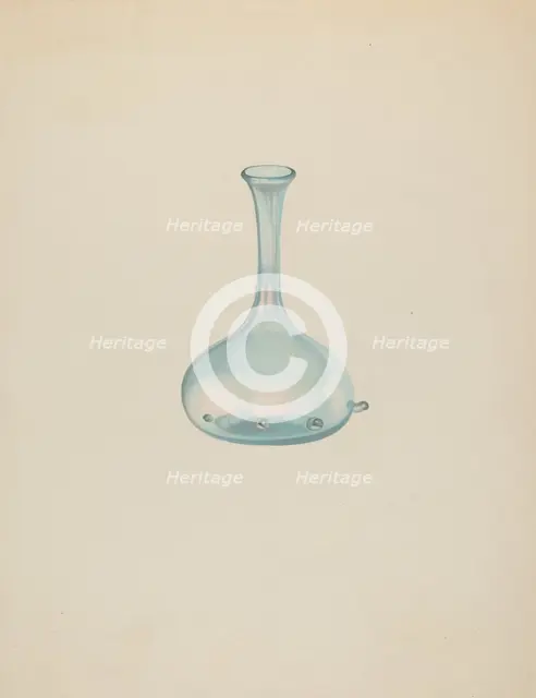 Vase, c. 1938. Creator: Isidore Steinberg.