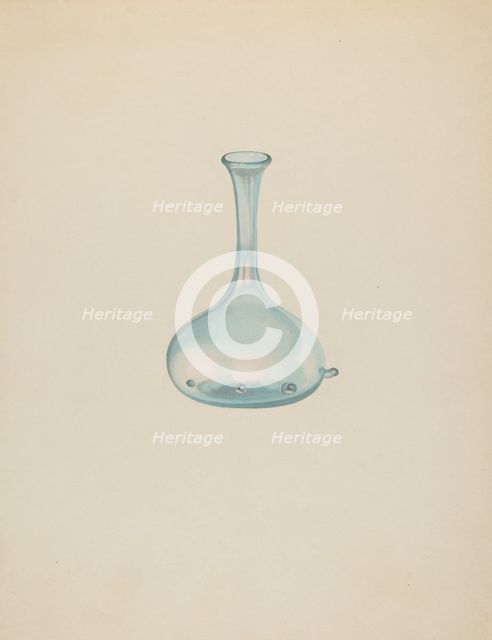 Vase, c. 1938. Creator: Isidore Steinberg.