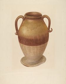 Vase, c. 1939. Creator: Isadore Goldberg