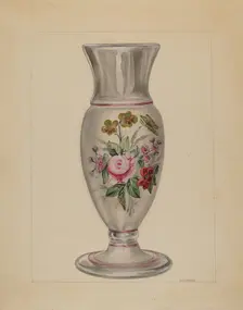Vase, c. 1940. Creator: Gertrude Lemberg