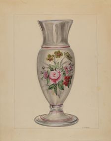 Vase, c. 1940. Creator: Gertrude Lemberg