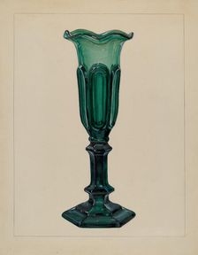 Vase, c. 1940. Creator: Janet Riza