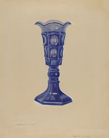 Vase, c. 1940. Creator: John Dana