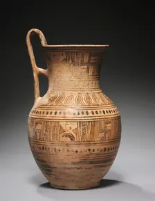 Vase, c. 700s BC. Creator: Unknown