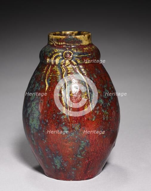 Vase, c.1900. Creator: Pierre Adrien Dalpayrat (French, 1844-1910).