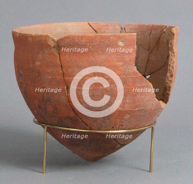 Vase, Coptic, 4th-7th century. Creator: Unknown.