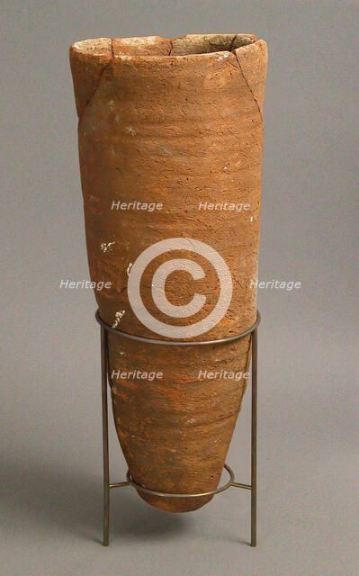 Vase, Coptic, 4th-7th century. Creator: Unknown.