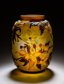 Vase. Creator: Emile Gallé (French, 1846-1904)
