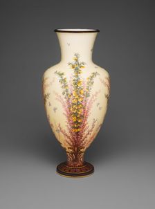 Vase d'Arezzo, Sèvres, 1884/85. Creators: Sèvres Porcelain Manufactory, Albert Ernest Carrier de Belleuse