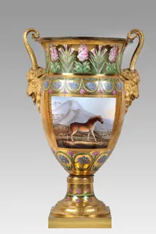 Vase depicting a quagga, Apsley House, London