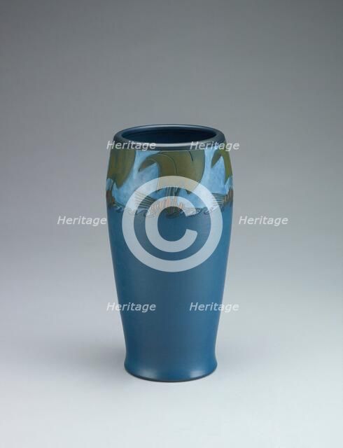 Vase, designed about 1916. Creator: Marblehead Pottery.