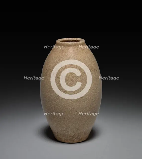 Vase: Dhong-ke Ware, 1368- 1644. Creator: Unknown.