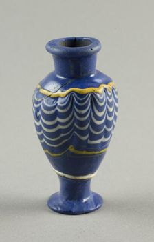 Vase, Egypt, Dynasty 18-19 (about 1550-1186 BCE). Creator: Unknown