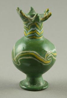 Vase, Egypt, New Kingdom, Dynasty 19 (1295-1186 BCE). Creator: Unknown