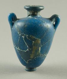 Vase, Egypt, New Kingdom Period, Dynasty 19 (1292-1202 BCE). Creator: Unknown