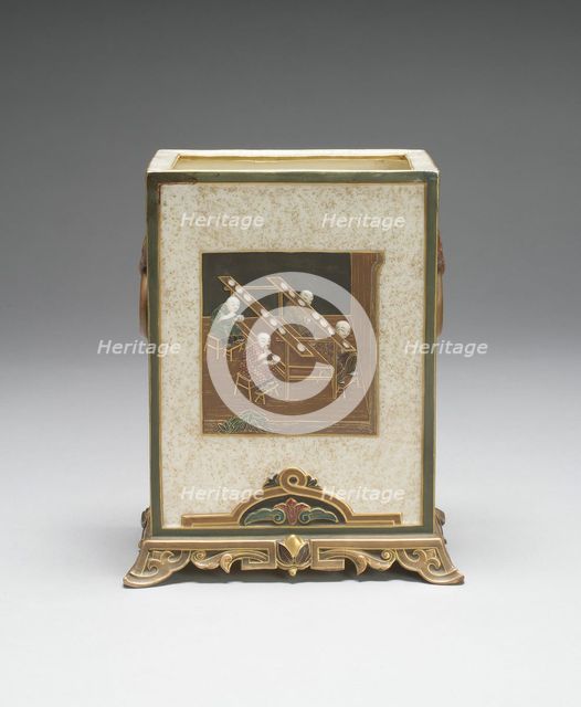 Vase, England, 1875/80. Creator: Royal Worcester.