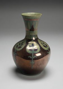Vase, England, 1890/1900. Creator: William de Morgan