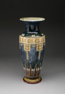 Vase, England, 1893. Creator: Royal Doulton