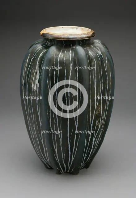 Vase, England, 1901. Creator: Martin Brothers Pottery.