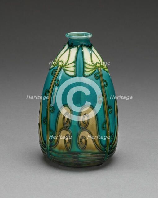 Vase, England, c. 1900. Creator: Minton.