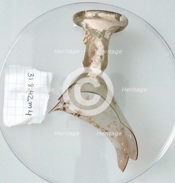 Vase Fragment, Coptic, 4th century. Creator: Unknown.