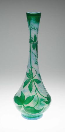 Vase, France, c. 1895/1900. Creator: Daum Frères, Nancy