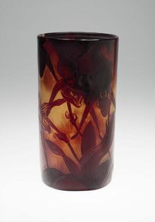 Vase, France, c. 1900. Creator: Émile Gallé