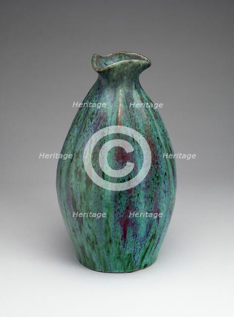 Vase, France, c. 1900. Creator: Pierre-Adrien Dalpayrat.