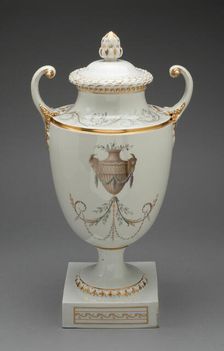 Vase, Fürstenberg, c. 1800. Creator: Fürstenberg Porcelain Factory