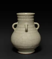 Vase: Guan type, 1700s. Creator: Unknown