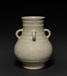 Vase: Guan type, 1700s. Creator: Unknown