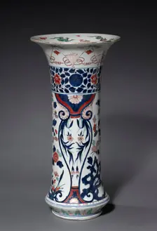 Vase: Imari Ware, 17th century. Creator: Unknown