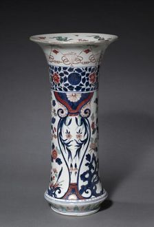 Vase: Imari Ware, 17th century. Creator: Unknown