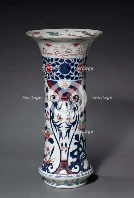 Vase: Imari Ware, 17th century. Creator: Unknown.