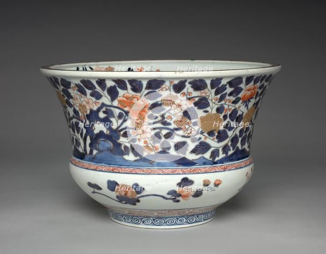 Vase (Imari ware), c 1700s- 1800s. Creator: Unknown.