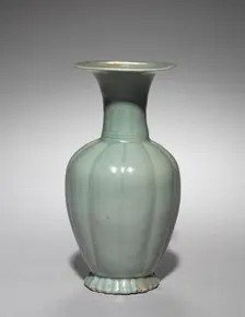 Vase in the Form of a Melon, 1100s. Creator: Unknown