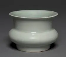 Vase in the Shape of a Grain Measure (Zhadou), 1127-1279. Creator: Unknown