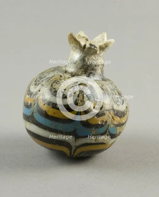 Vase in the Shape of a Pomegranate, Egypt, 1250-1200 BCE. Creator: Unknown.