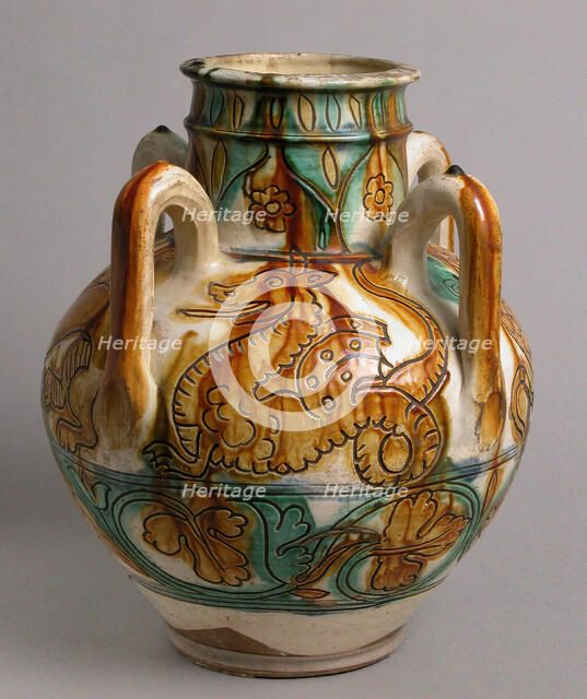 Vase, Italian, 16th century. Creator: Unknown.