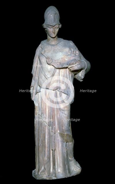 Vase known as Athena a la Ciste, 4th century BC. Artist: Cephisodotus