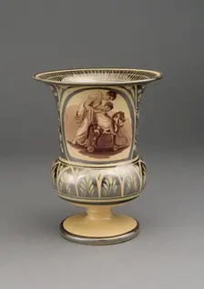 Vase, Leeds, c. 1820. Creator: Unknown