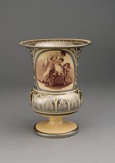 Vase, Leeds, c. 1820. Creator: Unknown