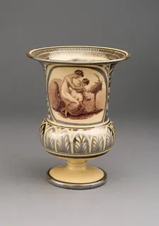 Vase, Leeds, c. 1820. Creator: Unknown